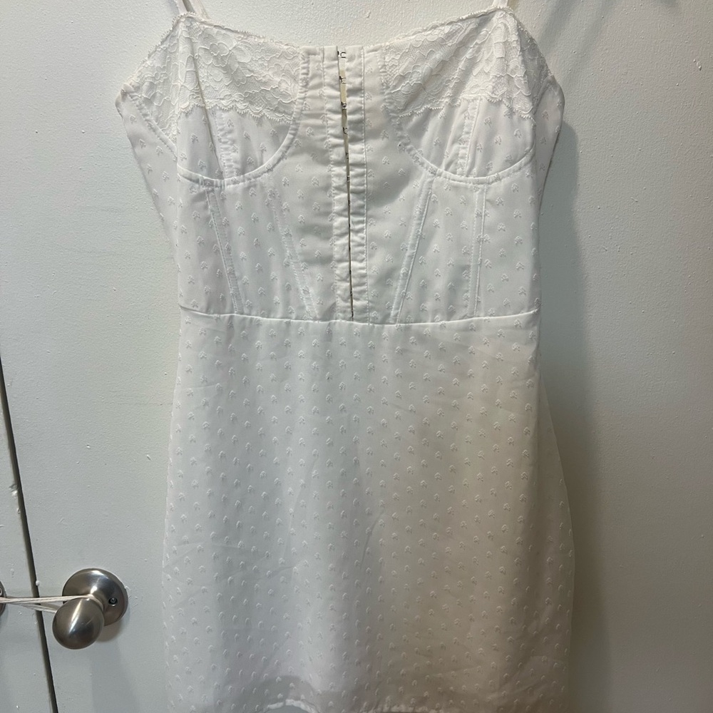 La Hearts Ivory Lace Dress